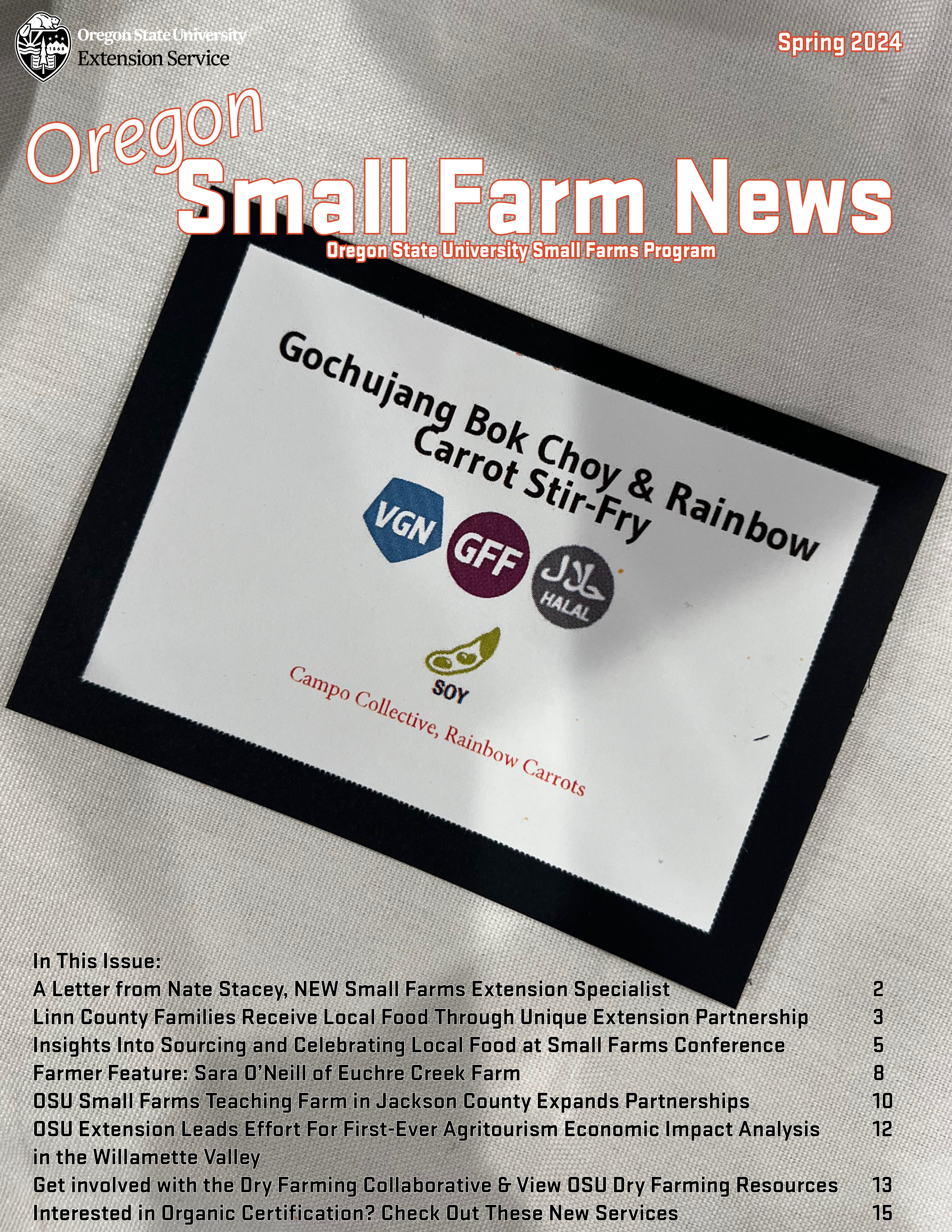 Spring Small Farms News Cover