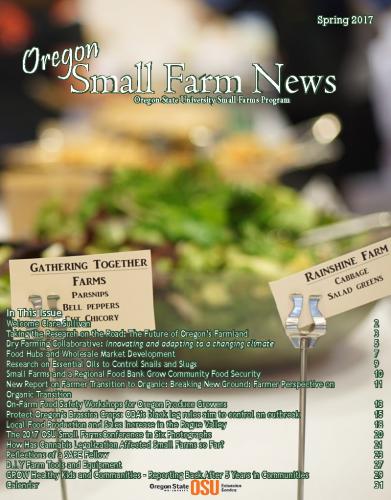 Small Farm News: Spring 2017