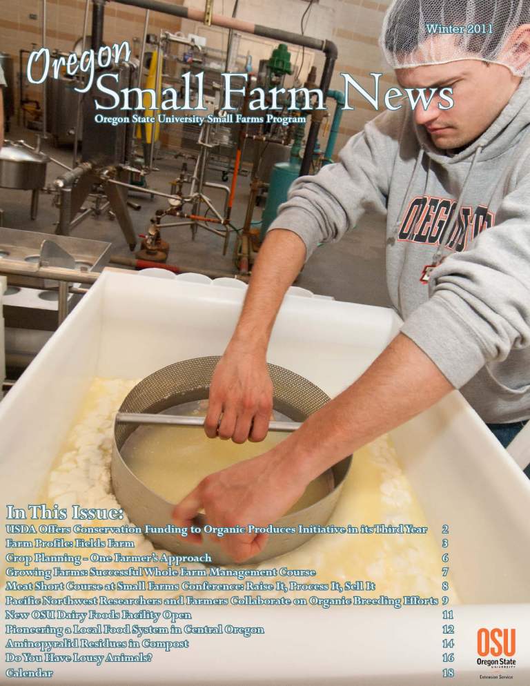 Small Farm News: Winter 2011