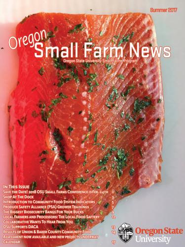 Small Farm News: Fall 2017