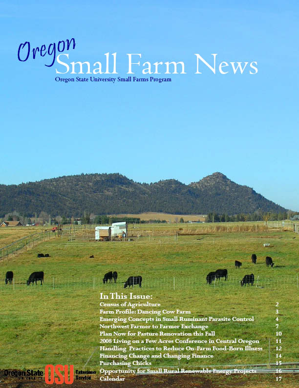 Small Farm News: Spring 2008